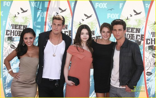  Secret Life Cast At 2010 Teen Choice Awards