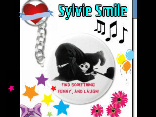  *Charlie's Smile Keychain To Sylvie* -Vicky