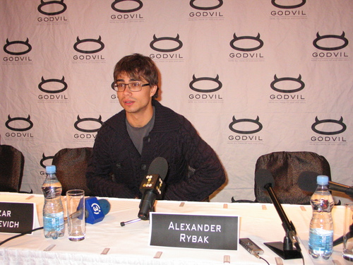  AR in Riga in Godvil club. Press conference