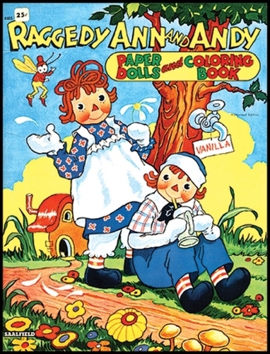  Raggedy Ann and Andy Paper ドール