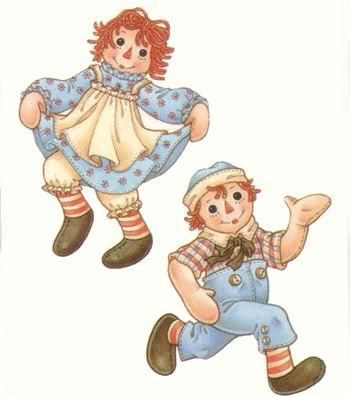  Raggedy Ann and Andy