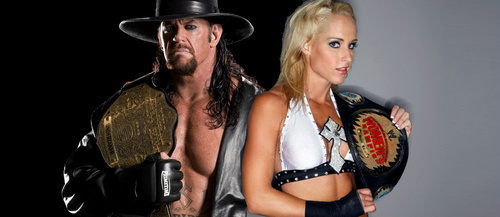 Undertaker and Michelle-Champions