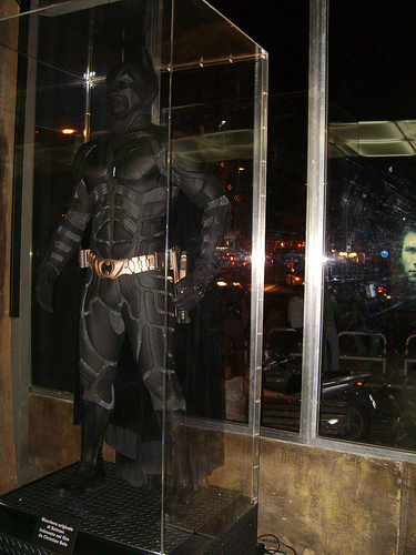 Batman's Suit Display
