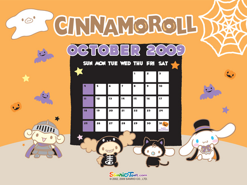  Cinnamoroll October ハロウィン 壁紙
