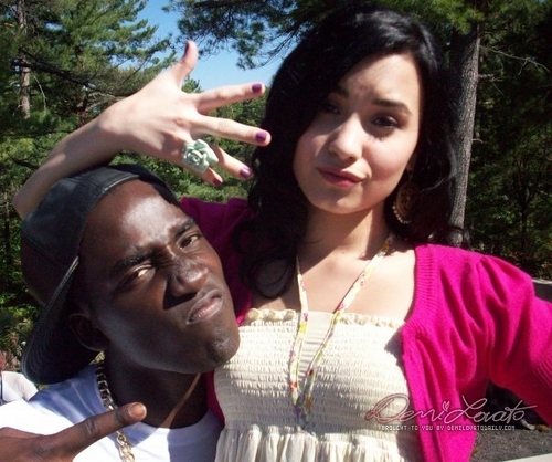  Demi on the set of 'Camp Rock 2'