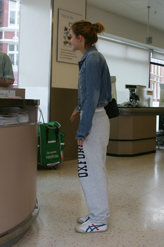 Emma Watson: At Waitrose in Finchley with Jay Barrymore [07.15.09]
