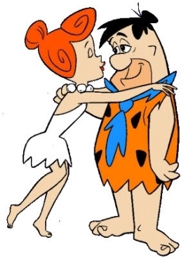 フレッド Flintstone and Wilma