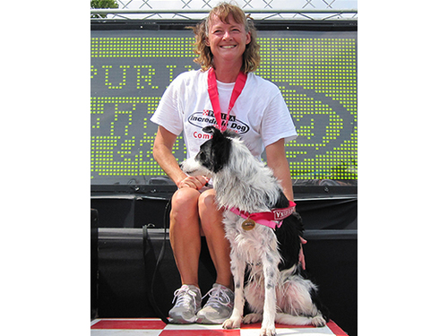  Ginsey St.Croix and estrela win the Purina Incredible Dog Challenge 2009