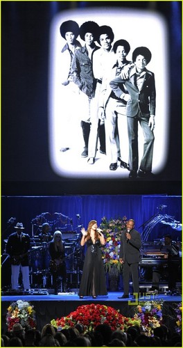  Mariah @ Michael Jackson Memorial Service