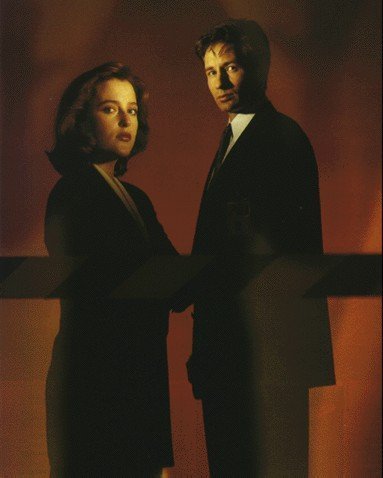  Mulder and Scully Promo imej