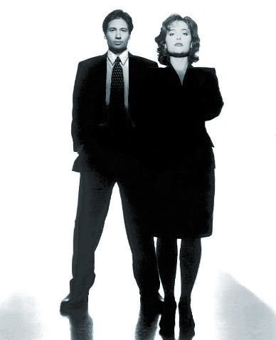  Mulder and Scully Promo imej