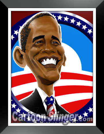  Obama Caricature