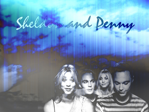 Penny/Sheldon wallpaper