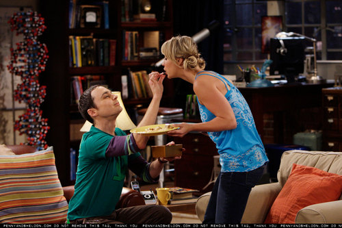  Sheldon and Penny promo stills(3x03)
