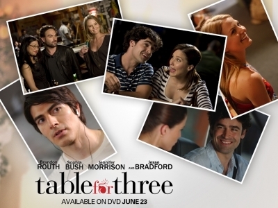  "Table for three" fond d’écran