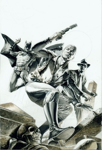 Batman Doc Savage and The Spirit