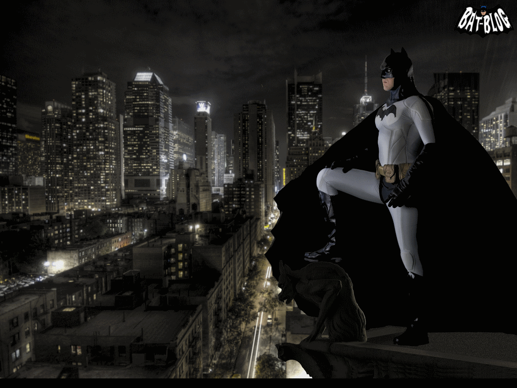 Batman Protecting the city