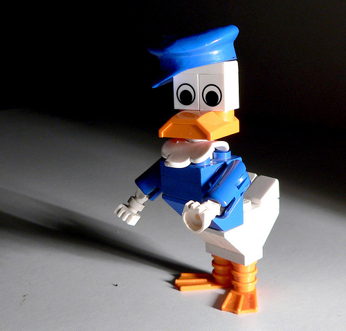  Lego Donald anatra