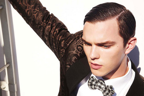 Nicholas Hoult in OUT Magazine