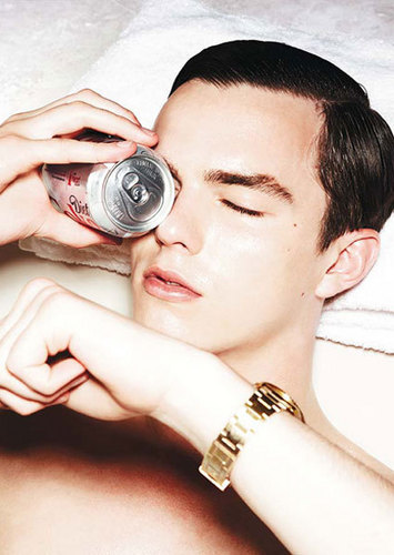 Nicholas Hoult in OUT Magazine