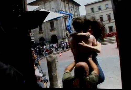  Screencaps from behind the scenes at Montepulciano