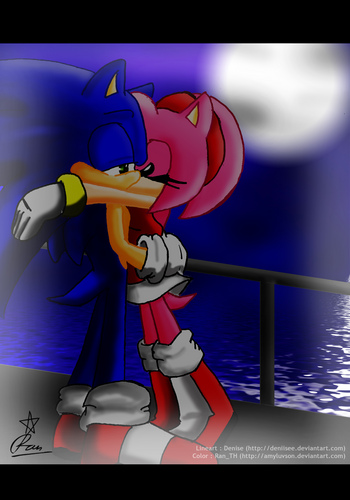  Sonic and Amy's Kiss