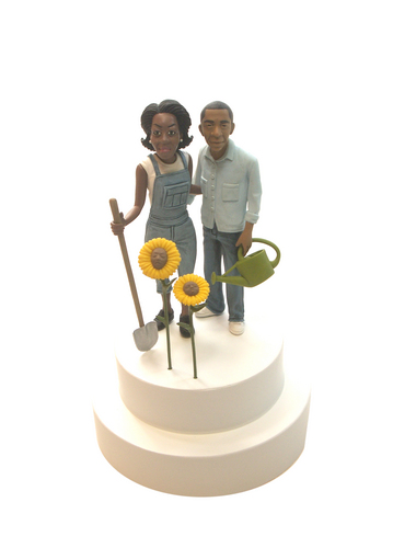  The Obamas Wedding Cake Topper