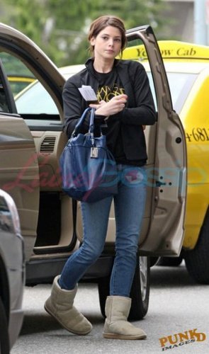 Ashley in Vancouver airport. 