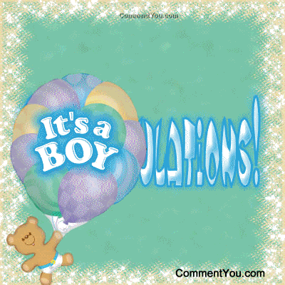  It's a boy!