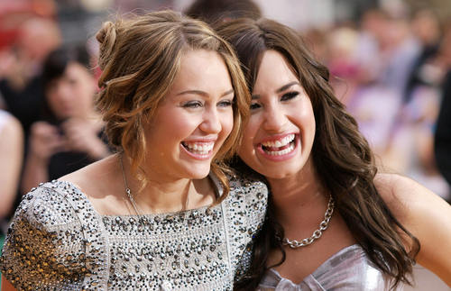  Miley and Demi