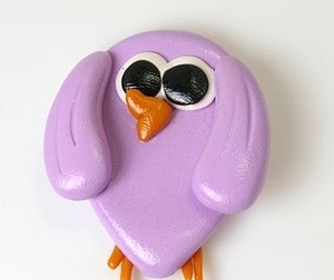  Purple Birdy English Teacher for Sylvie