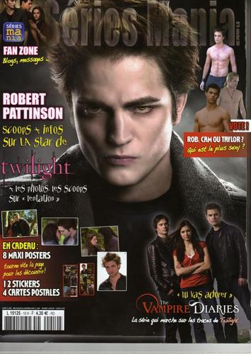  Robert Pattinson in Series Mania Magazine