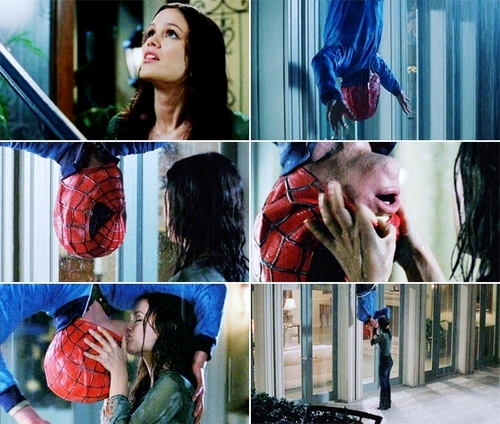  Spiderman kiss picspam <3