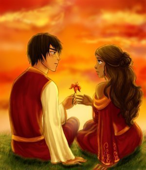  Zuko and Katara (picture as seen in Chapter 16 of the True Heart)