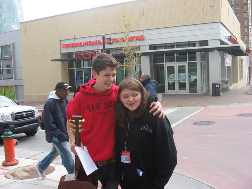  me and Damian Mcginty