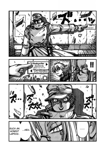  the captain - hellsing manga