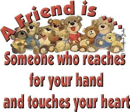 A friend is ...