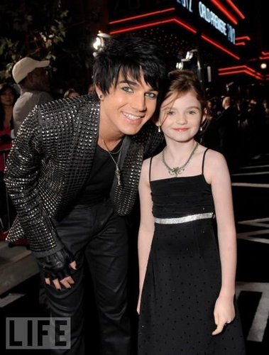  Adam with मॉर्गन Lily who stars in 2012