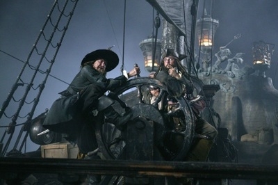  Barbossa and Jack Sparrow