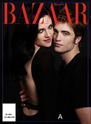  Bazaar's photoshoot w/ Rob & Kristen