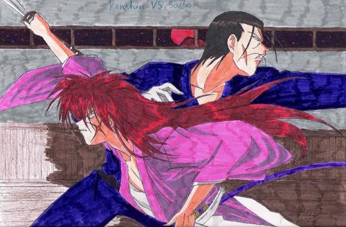  Kenshin VS Saitoh