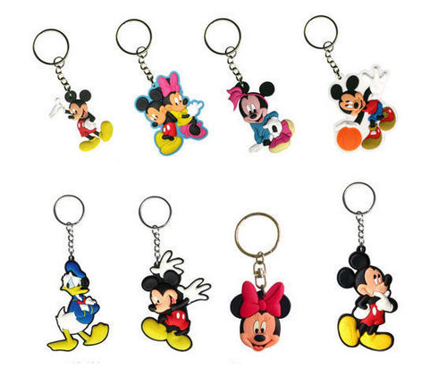  Mickey and friends Keychains