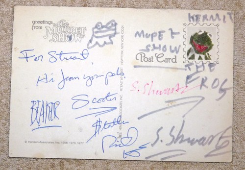  Muppet zeug, zaaien Post card (personalised)