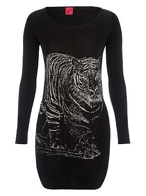 My tiger dress // VintageHeart