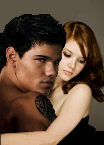  Nessie and Jacob in amor