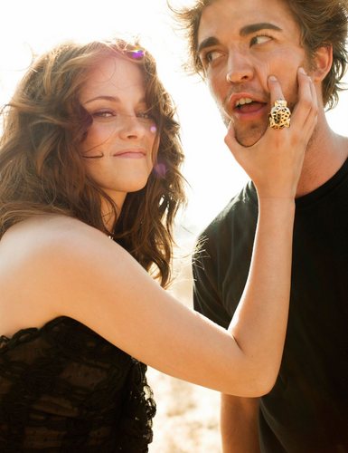 Robert Pattinson and Kristen Stewart - Vanity Fair photoshoot