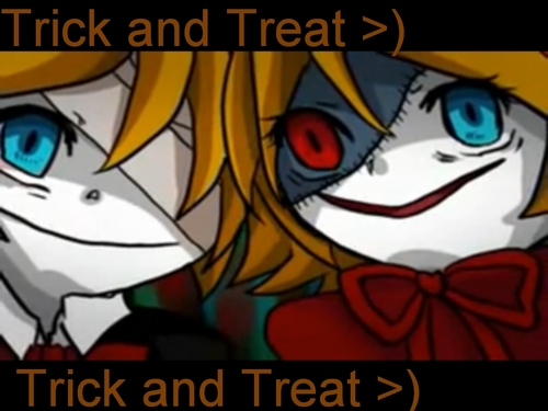  Trick and Treat Len and Rin