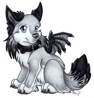 Cute Demon Wolf