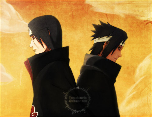  sasuke and itachi Hintergrund