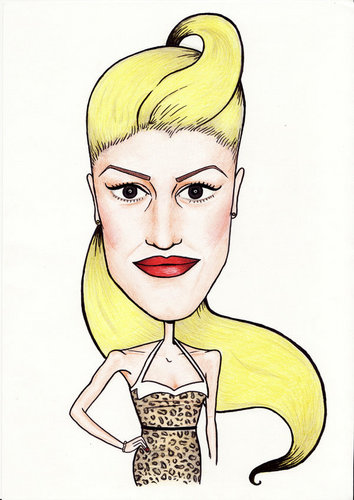  Big-Headed Gwen in Leopard Print